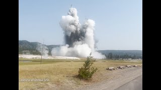 Biscuit Basin Explosion amp Hebgen Lake Quake  Yellowstone Volcano [upl. by Chiang47]