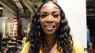 CLARESSA SHIELDS REACTS TO KATIE TAYLOR BEATING AMANDA SERRANO FIRES MESSAGE TO SAVANNAH MARSHALL [upl. by Nosyla726]