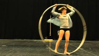 Roue Cyr Cyr Wheel  Léa Toran Jenner  April 2013 [upl. by Manning]