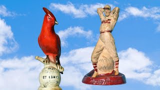 EPISODE 23 VINTAGE ST LOUIS CARDINAL STATUES [upl. by Ecirpak]