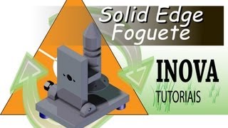 Tutorial Solid Edge ST5  Projeto Foguete  5 de 9 [upl. by Hara]