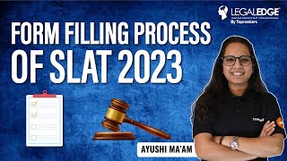 SLAT Exam form filling  SLAT Exam 2023 form Filling Process  SLAT Form Step by step Process [upl. by Ydderf851]