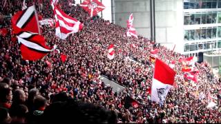 180312 1FC KAISERSLAUTERN  FC Schalke 04 Jubel der Westkurve beim 10 [upl. by Marcus224]