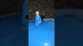 Fixing a leaking rubber Schrader Valve on a well pressure tank [upl. by Odericus]