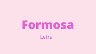 Formosa • letra [upl. by Olnay]