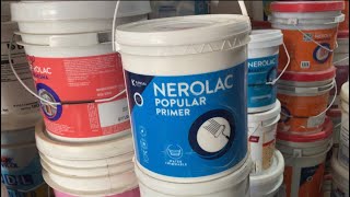 Nerolac paint 🌺Popular primer 🌸Premium primer me kya fark hai [upl. by Dickerson797]