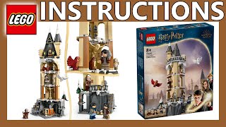 LEGO instructions  Hogwarts Castle Owlery  76430  LEGO Harry Potter 2024 [upl. by Brannon479]