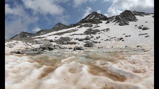 Ice lakes at the Winterlucke Fluela [upl. by Htessil]