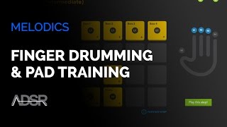 Finger Drumming amp Pad Training with Melodics [upl. by Senior]