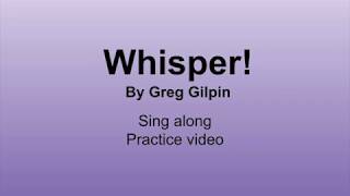 Whisper sing along [upl. by Annora]