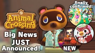 Big News JUST Announced For Animal Crossing Players [upl. by Guimar458]