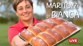 MARITOZZI di Bianca Ricetta in Diretta  Versione Corta  Fatto in Casa da Benedetta [upl. by Anav]