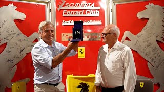 Ferrari Club  Cavallino doro a Carlos Sainz [upl. by Hayikat]