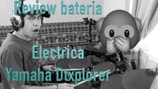 Bateria Electrica DTXplorer Yamaha by Hugo Zerecero drum trigger module [upl. by Nnaeel]