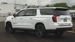 Custom 2022 GMC Yukon XL Denali Gets a FULL Chrome Delete [upl. by Dobson793]