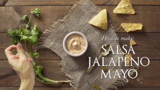 Recipe Salsa Jalapeno Mayo Dip  Unilever Food Solutions Arabia [upl. by Ritchie743]