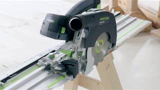 KappSägesystem AkkuHandkreissäge  HKC 55  Festool [upl. by Deena]