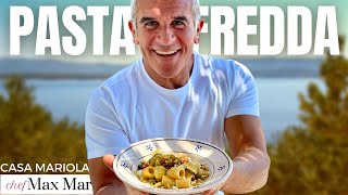 PASTA FREDDA ESTIVA ai sapori di PUGLIA  per il DOPO SPIAGGIA 🏖️  Ricetta di Chef Max Mariola [upl. by Arivle]