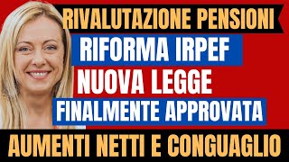 RIFORMA PENSIONI 2024 UFFICIALE PENSIONE ANTICIPATA E NUOVI IMPORTI NETTI SCOPRI I DETTAGLI [upl. by Jorgensen]