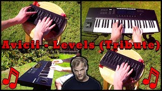 Avicii  Levels Avicii TributePiano Cover [upl. by Maer22]