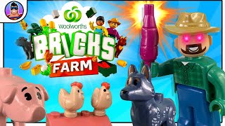 Woolworths Bricks Farm  Hybrid Farm of Countdown amp Woolworths Farm Sets [upl. by Vernon]