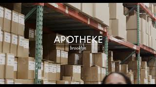 APOTHEKE CO Factory  Made in Brooklyn New York [upl. by Delanie]