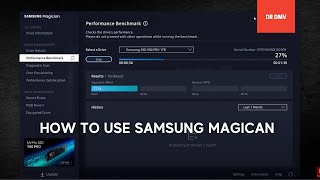 How To Use Samsung Magician [upl. by Mintun847]