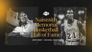 Michael Cooper amp Jerry West Hall of Fame Tribute [upl. by Akemej424]