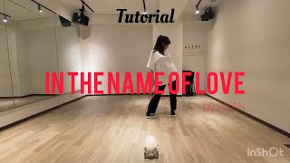 Tutorial「In The Name Of Love」SBS歌謡大祭典cover mirrored [upl. by Adnohryt]