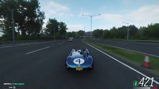 1956 24h of Le Mans Winner  Ecurie Ecosse  Jaguar DType  Forza Horizon 4  Livery  PT 7  Race [upl. by Oliviero]