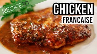 Chicken Francaise Recipe over 200 Million Views [upl. by Nnahgem10]