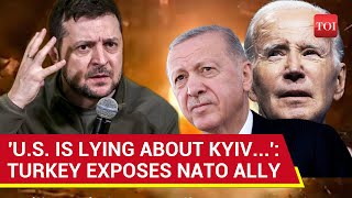 Turkey Stuns Ally US They Dont Want Ukraine In NATO  Erdogan Sides With Putin [upl. by Damicke708]