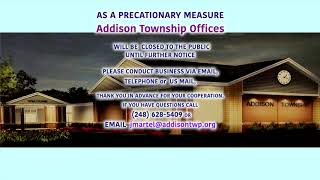 Addison Township 3 16 20 [upl. by Ennybor414]