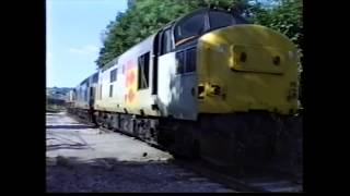 Oakdale Colliery Wales 1989  Class 37 Part 2 of 3 [upl. by Yleik]