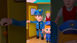 Five Little Thieves Song  Best Funny Nursery Rhymes For Kids Shorts [upl. by Nivrem802]