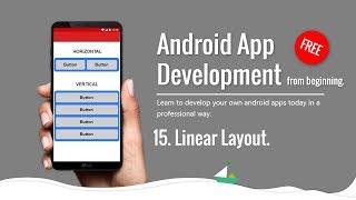 Android studio for beginners  Linear Layout  Hindi Tutorial 2019 [upl. by Phio]