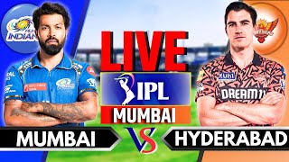 IPL 2024 Live MI vs SRH Live Match  IPL Live Score amp Commentary  Mumbai vs Hyderabad Live Match [upl. by Manley]