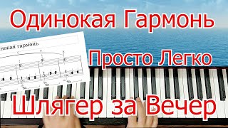 Вот и замерло всё до Рассвета ШЛЯГЕР ЗА ВЕЧЕР ЛЕГКО на ПИАНИНО УРОК ПОЛНЫЙ РАЗБОР  НОТЫ🎵 [upl. by Gerdeen]