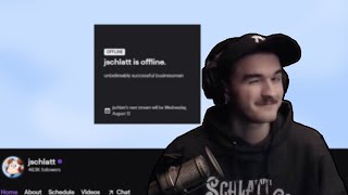 Schlatt appearing on other peoples streams for 15 minutes straight [upl. by Ydaf]