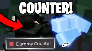 HOW TO GET DUMMY COUNTER EASY IN THE STRONGEST BATTLEGROUNDS COPY [upl. by Enovi]