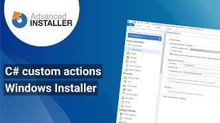 How to create C custom actions  Windows Installer [upl. by Kcirb]