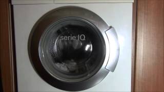 Siemens IQ1430 Washing Machine  Cotton 90c mini load  stains full prewash [upl. by Pomeroy]