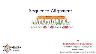 Bioinformatics Sequence Alignment Part 4 Smith Waterman Algorithm [upl. by Worden]