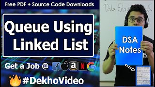Queue Using Linked Lists [upl. by Mandelbaum281]