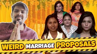 Weird Marriage Proposals  Nikhil  Survrey no301  301Diaries [upl. by Lerej]