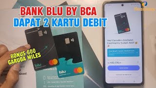 Aktivasi amp Full Review Kartu Debit BLU Garuda [upl. by Ramona]