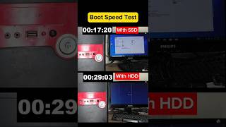 SSD Speed Test  SSD VS HDD Speed Test  HDD VS SSD Speed Comparison  SSD VS HDD Boot Time Test [upl. by Magbie]