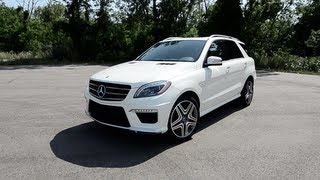 2012 MercedesBenz ML63 AMG Performance Package  WINDING ROAD POV Test Drive [upl. by Huei260]