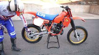 1983 Honda CR250R RIPPER [upl. by Bat]