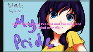 【AVANNA】My Pride  Lyrics Original Song オリジナル [upl. by Odnala]